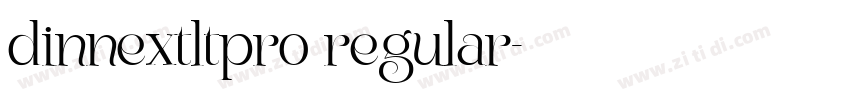 dinnextltpro regular字体转换 dinnextltpro regular字体转换